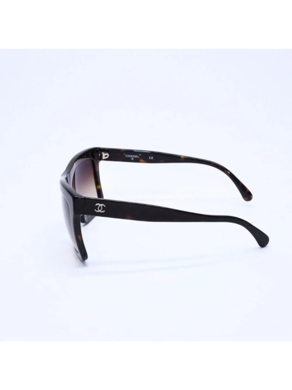 Chanel Sunglasses Eyewear CC Logo Brown Acetate